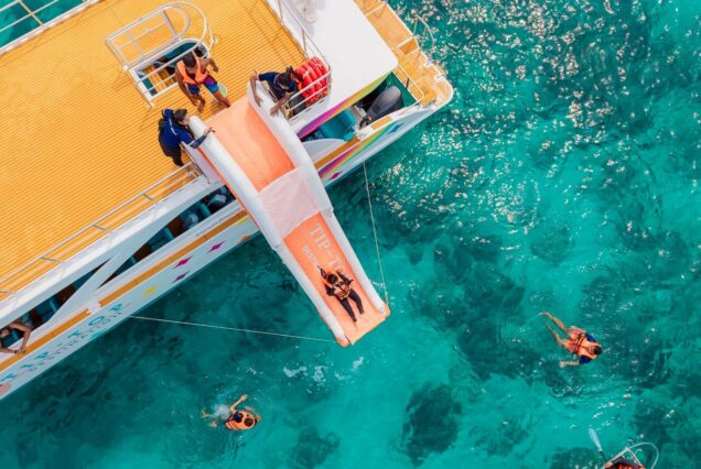 Phi Phi Khai Maya bay Maiton island Catamaran + Slider ( premium service)