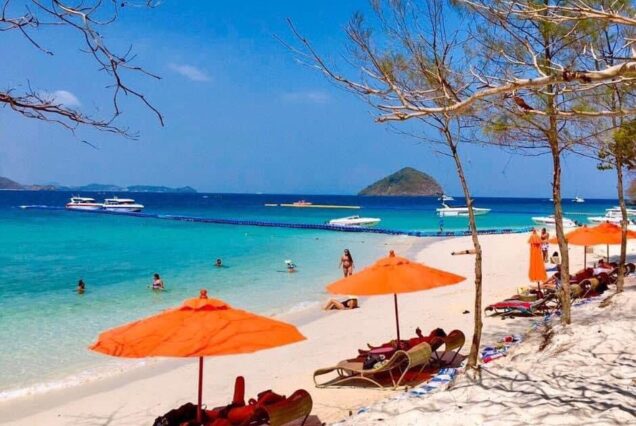 🏝️Coral Island -Kahung Beach Trip by a premium speedboat