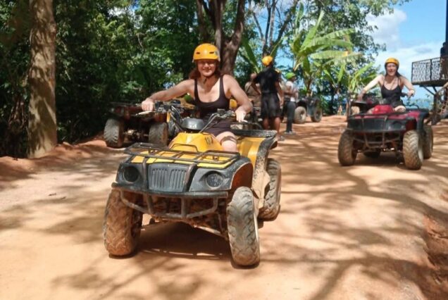 ATV ADVENTURE TOUR ATV ZIPLINE +SCENIC